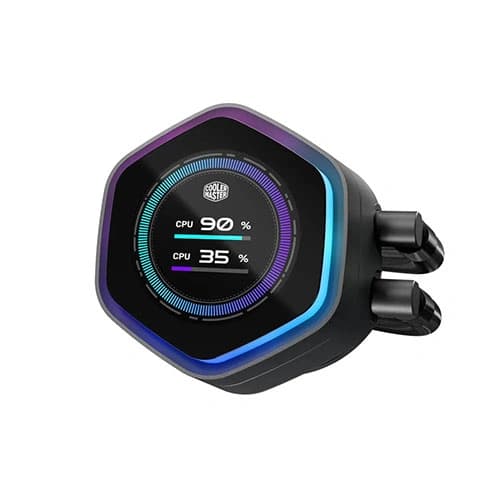 Cooler Master MasterLiquid Atmos II LCD 240mm ARGB CPU Liquid Cooler